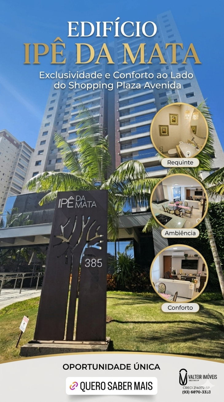 Apartamento no Edifício Ipê da Mata